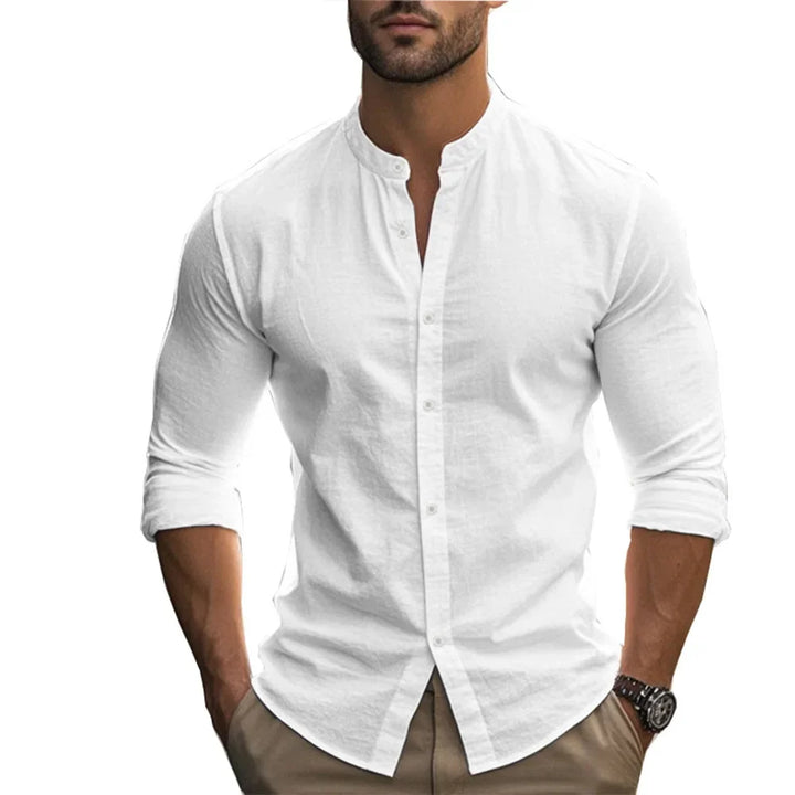Olivia Sydney - Casual Summer Shirt in Cotton and Linen