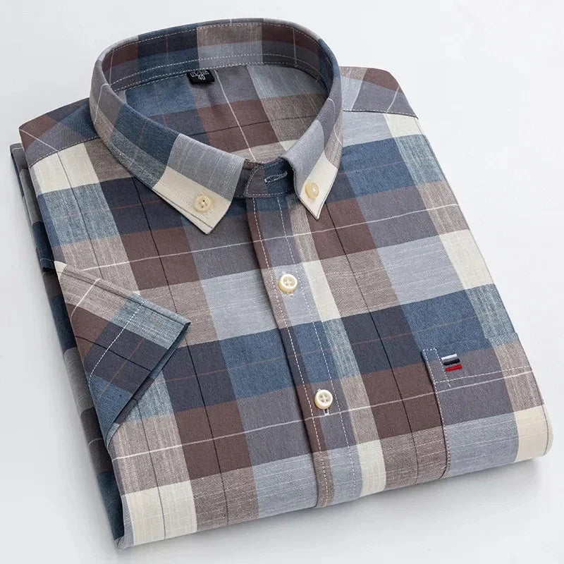 Olivia Sydney - Elegant Cotton Men's Shirt