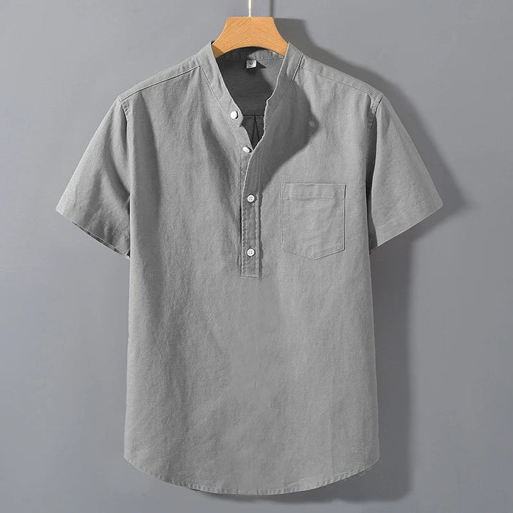 Olivia Sydney - Short Sleeve Cotton Shirt