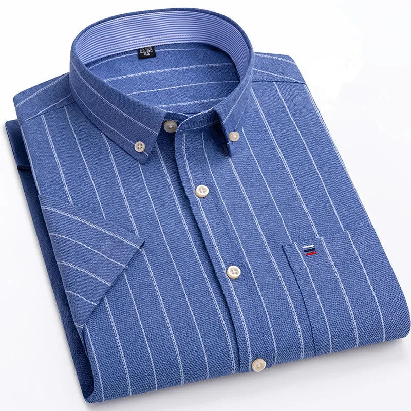 Olivia Sydney - Elegant Cotton Men's Shirt