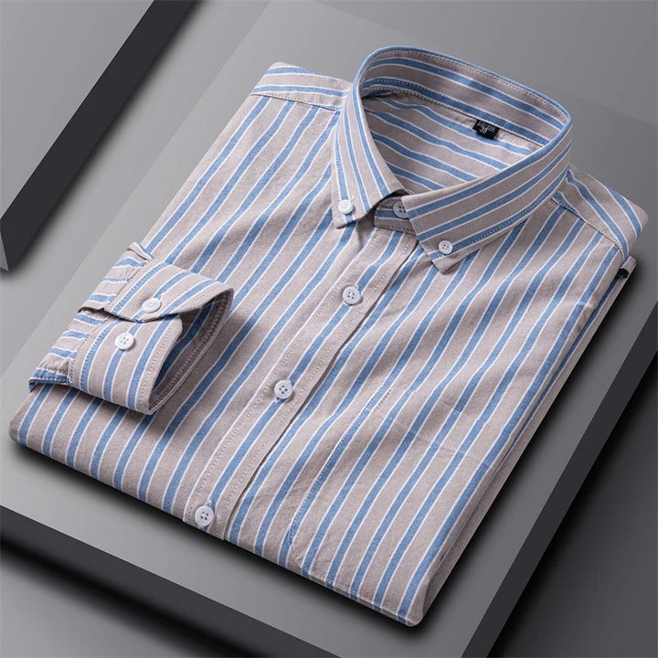 Olivia Sydney - Men's Chic Oxford Shirt
