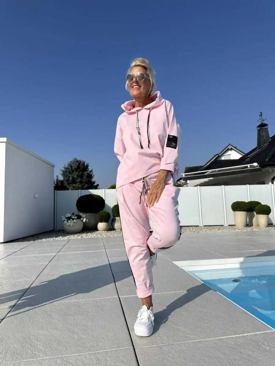 Olivia Sydney - Hooded Two-Piece Lounge Set