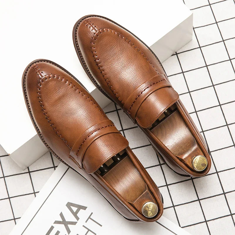 Olivia Sydney - Leather Loafers