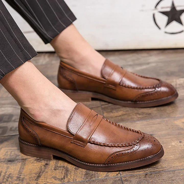Olivia Sydney - Chic Leather Loafers