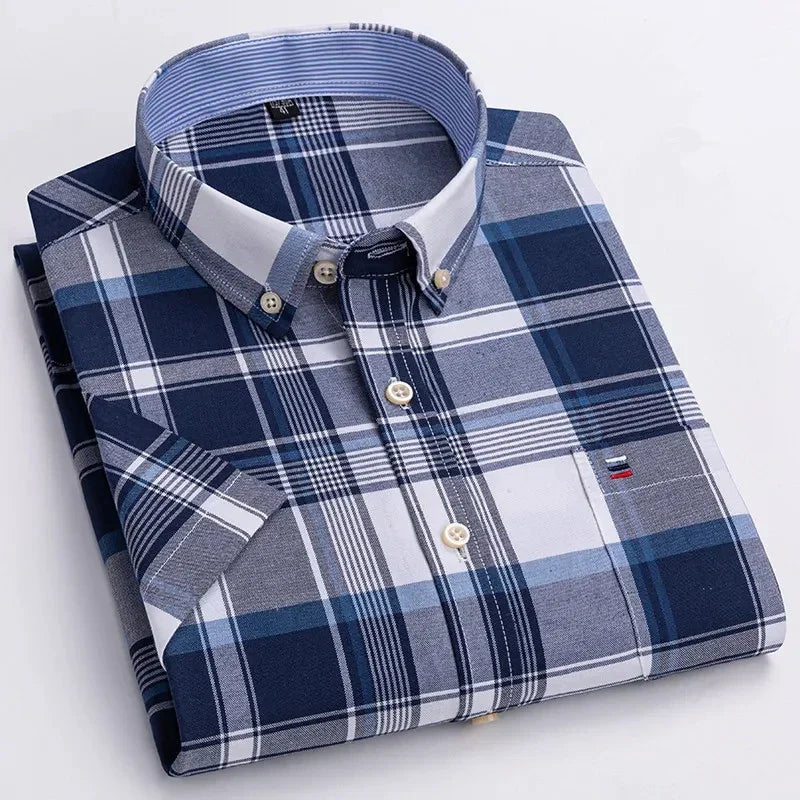 Olivia Sydney - Elegant Cotton Men's Shirt