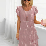 Isabelle – Elegantna haljina s ruffles