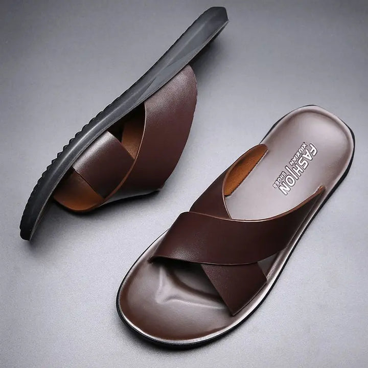 Olivia Sydney - Elegant Leather Sandals