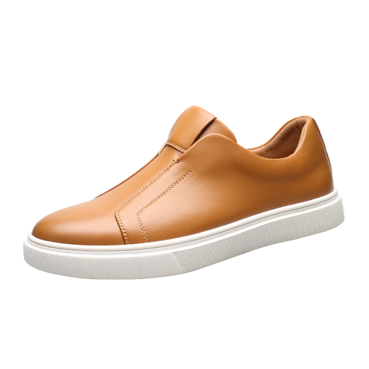 Olivia Sydney - Casual Leather Slip-Ons