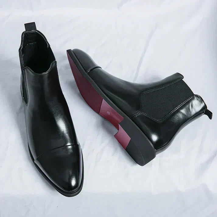Olivia Sydney - Premium Leather Chelsea Boots