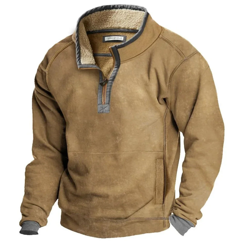 Olivia Sydney - Zip-Up Fleece Sweater