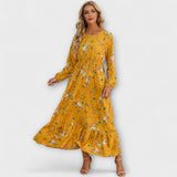 Barka - Ženska boho maxi haljina elegantnog stila
