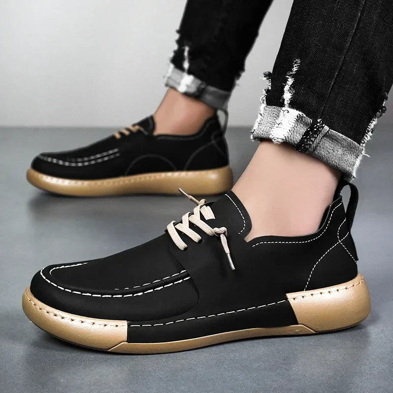 Olivia Sydney - Classic Italian Leather Sneakers