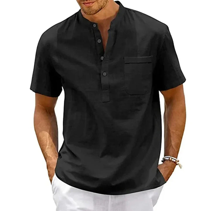 Olivia Sydney - Elegant Cotton Linen Shirt