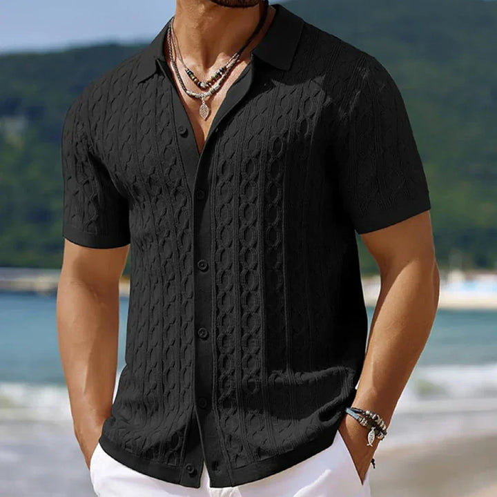Olivia Sydney - Button-Up Polo Shirt