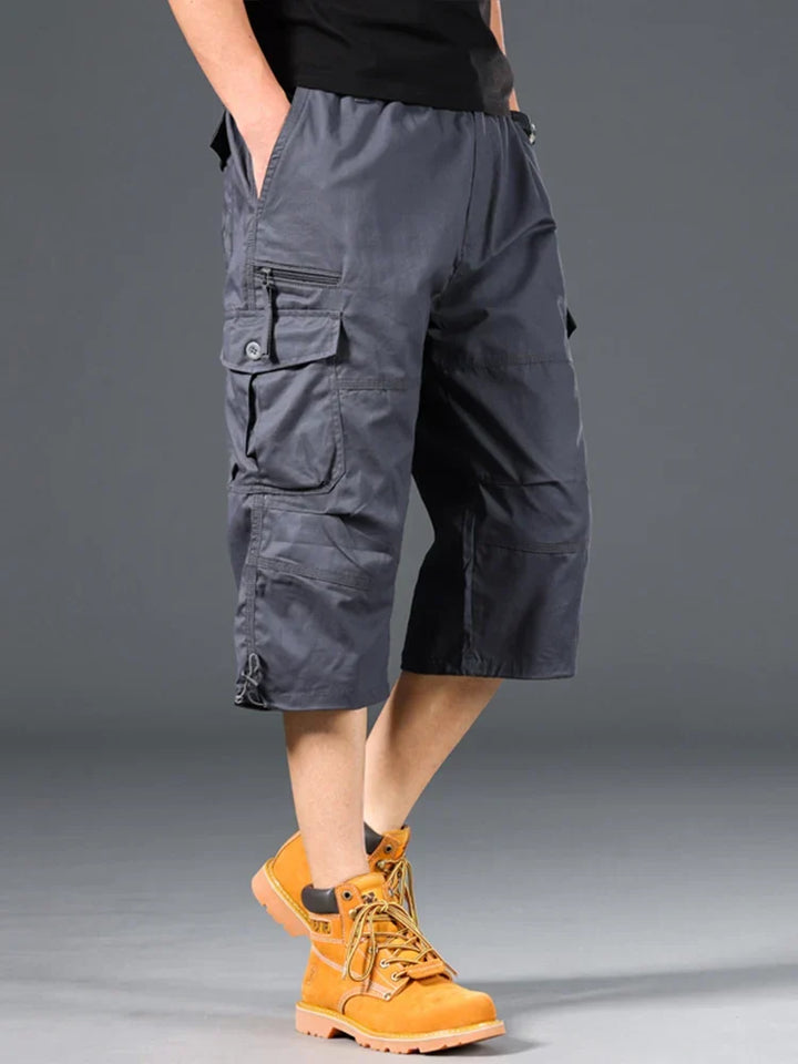 Olivia Sydney - Cotton Long Cargo Shorts