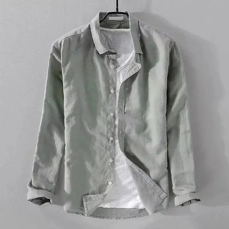 Olivia Sydney - Casual Cotton and Linen Shirt
