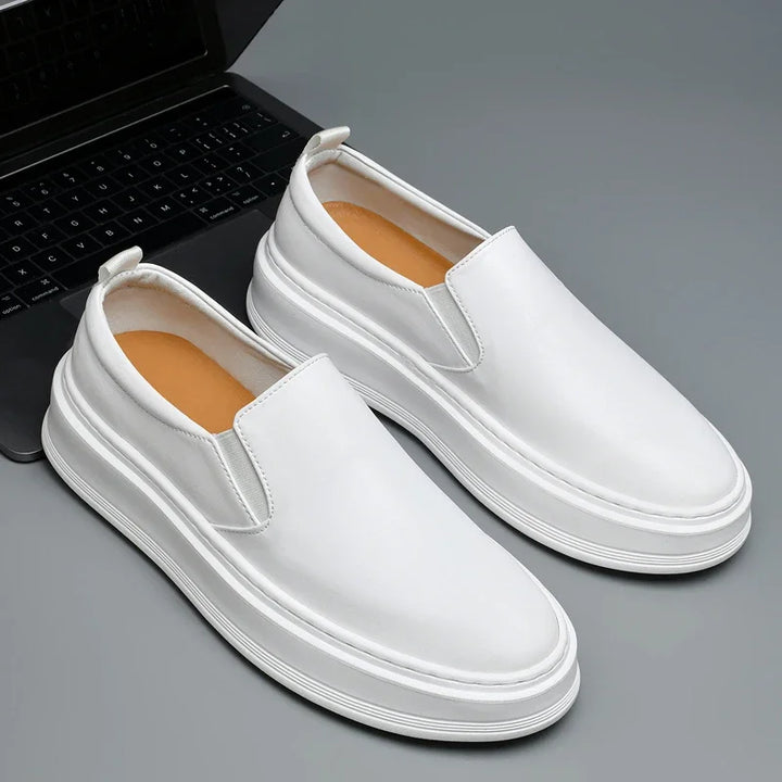 Olivia Sydney - Leather Slip-On Shoes