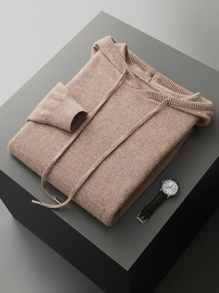 Olivia Sydney - Merino Wool Hooded Coat