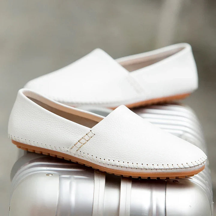 Olivia Sydney - Light Leather Loafers