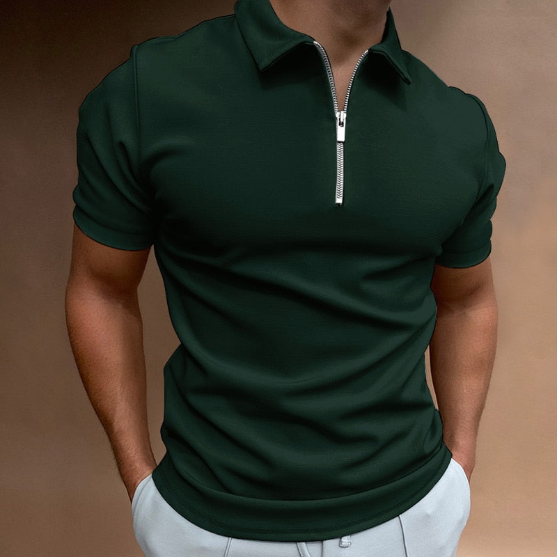 Olivia Sydney - Zip Polo Shirt