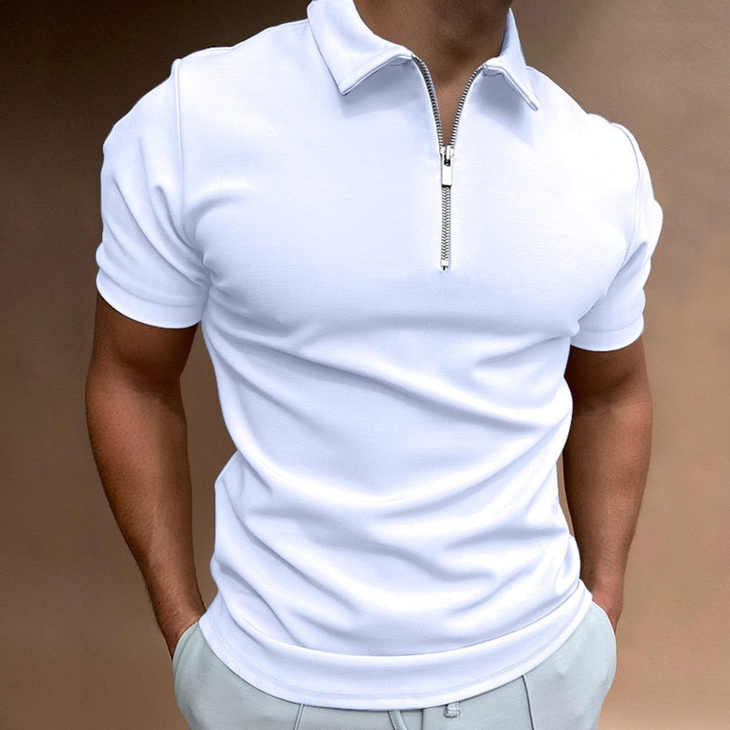 Olivia Sydney - Zip Polo Shirt