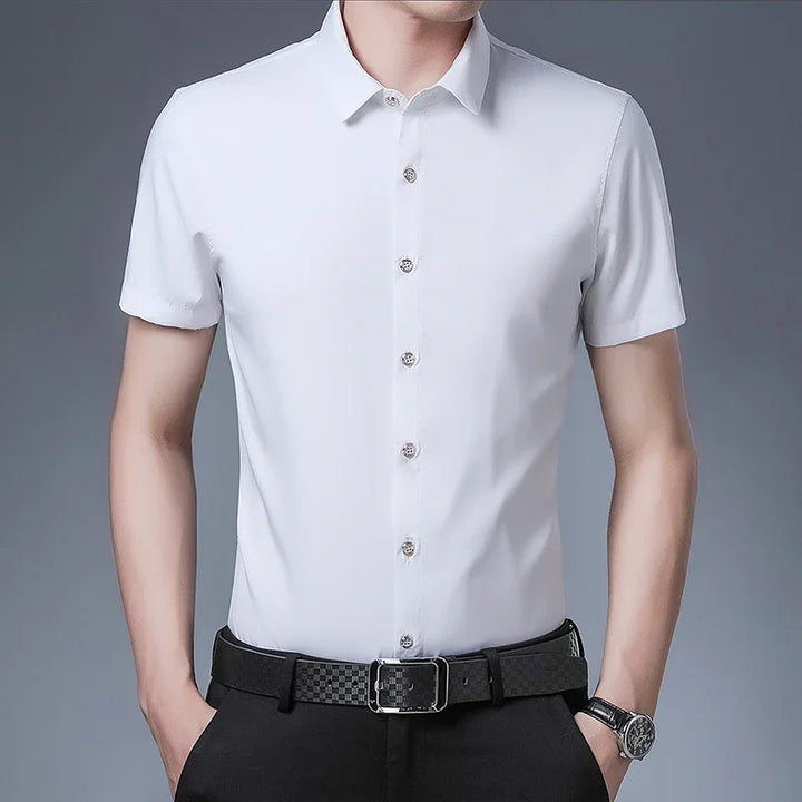 Olivia Sydney - Casual Short Sleeve Business Shirt