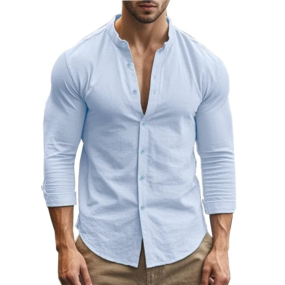 Olivia Sydney - Casual Summer Shirt in Cotton and Linen