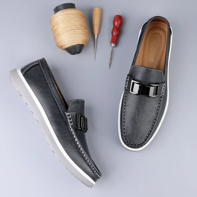 Olivia Sydney - Luxury Leather Loafers