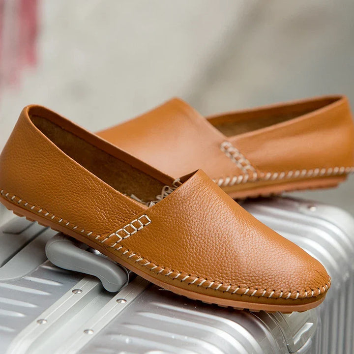 Olivia Sydney - Light Leather Loafers
