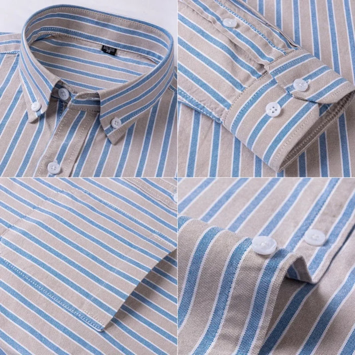 Olivia Sydney - Men's Chic Oxford Shirt