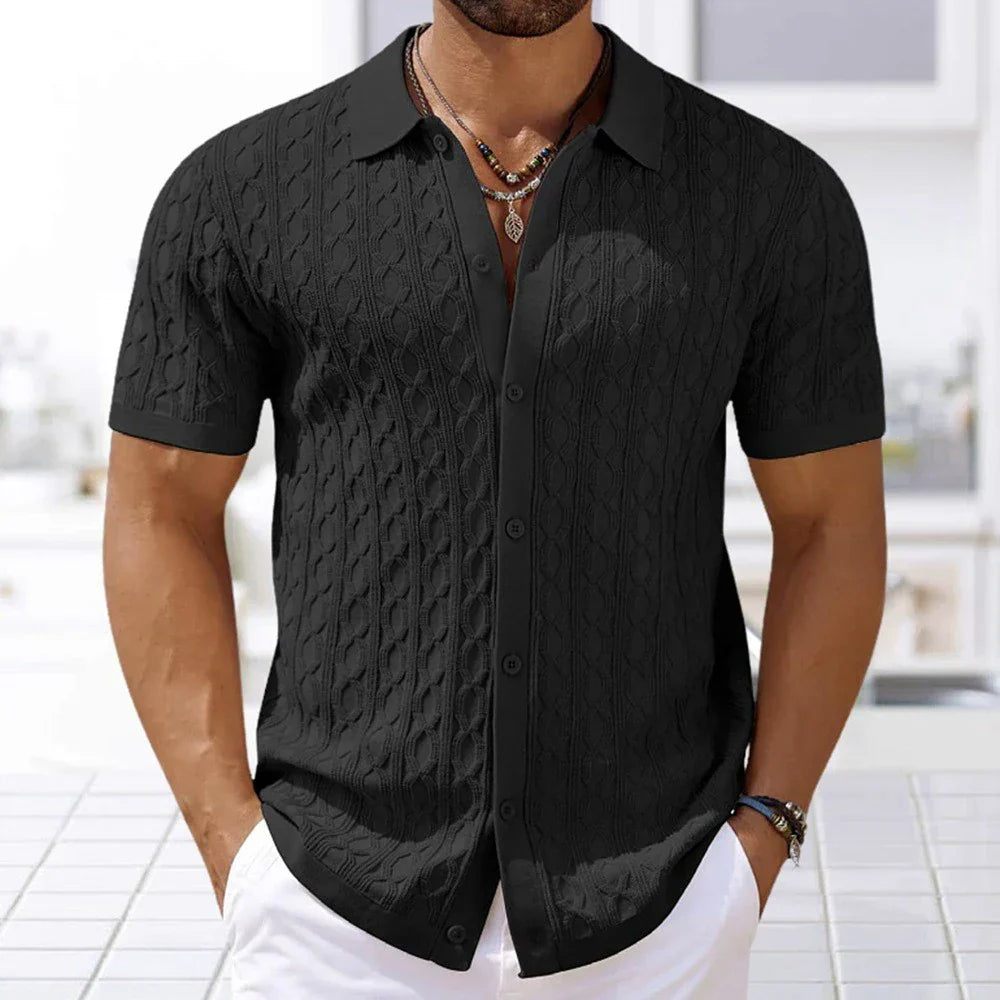 Olivia Sydney - Button-Up Polo Shirt