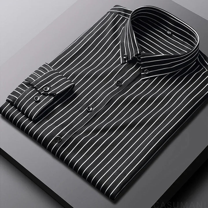 Olivia Sydney - Casual Striped Men's Shirt