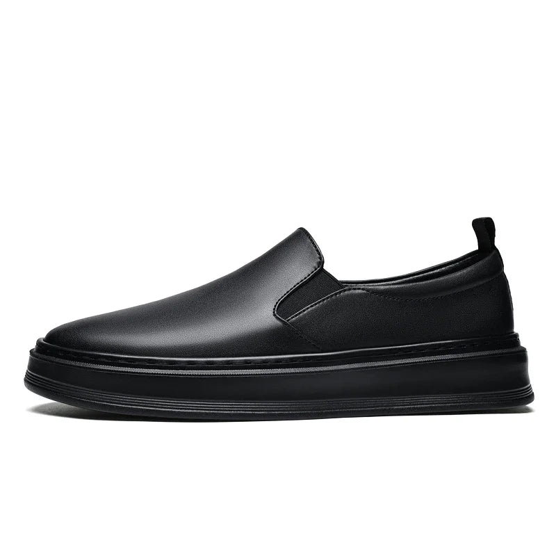 Olivia Sydney - Leather Slip-On Shoes