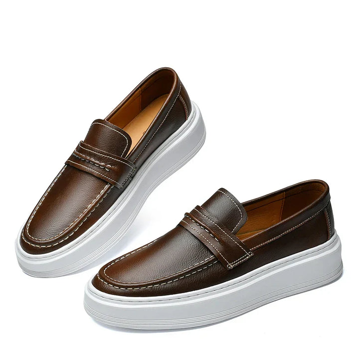 Olivia Sydney - Leather Boat Shoes