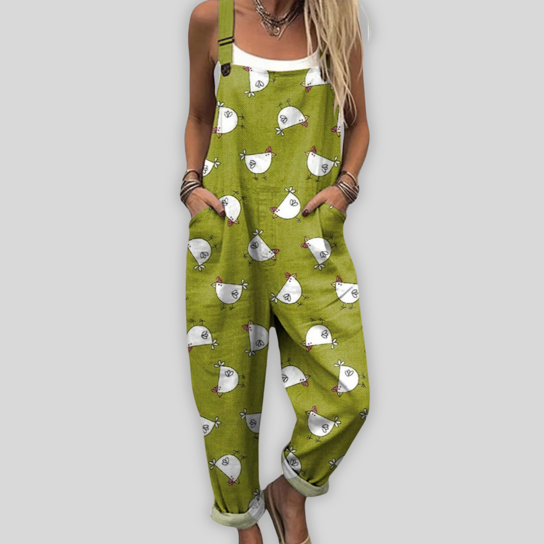 Olivia Sydney - Elegant loose-fit jumpsuit for casual style