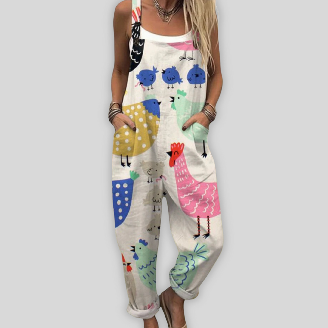 Olivia Sydney - Elegant loose-fit jumpsuit for casual style