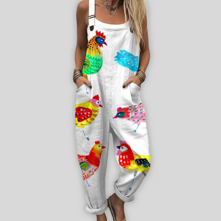 Olivia Sydney - Elegant loose-fit jumpsuit for casual style