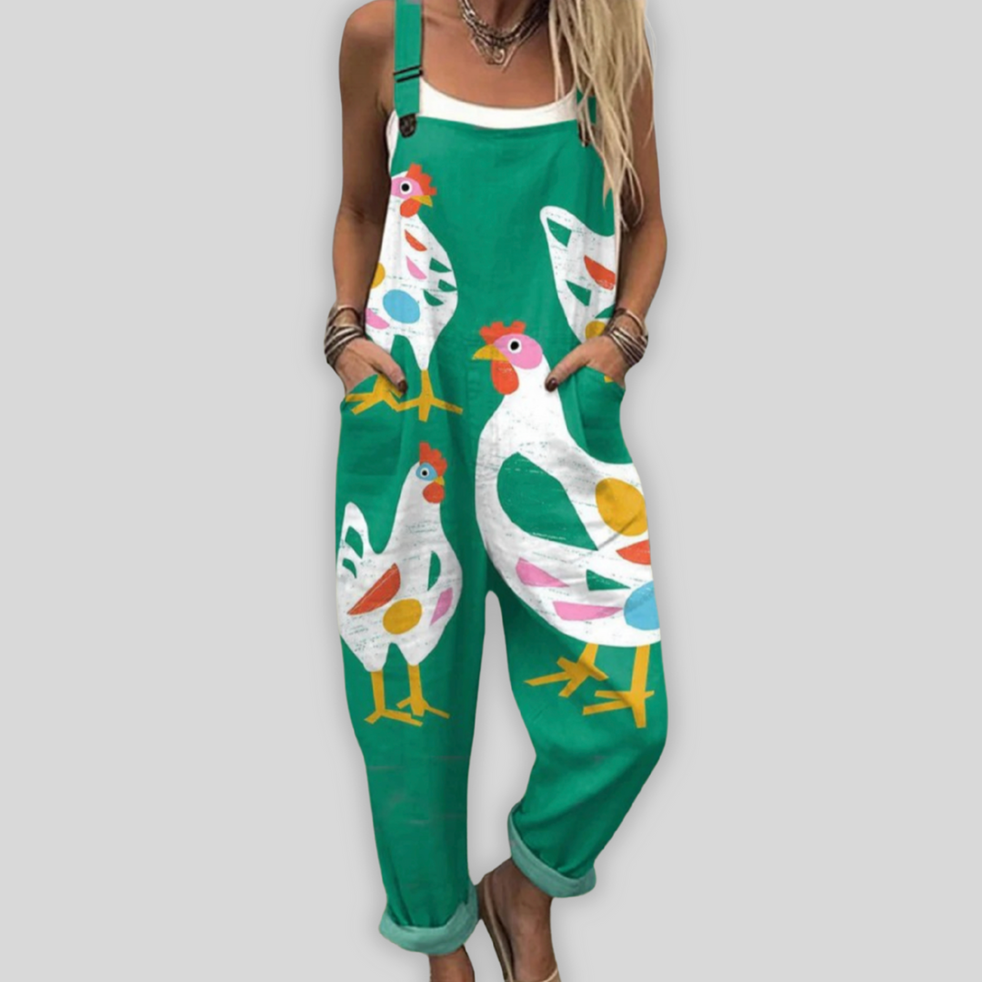 Olivia Sydney - Elegant loose-fit jumpsuit for casual style