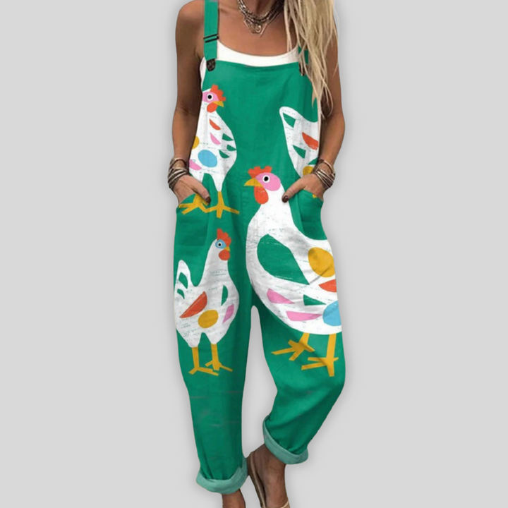 Olivia Sydney - Elegant loose-fit jumpsuit for casual style