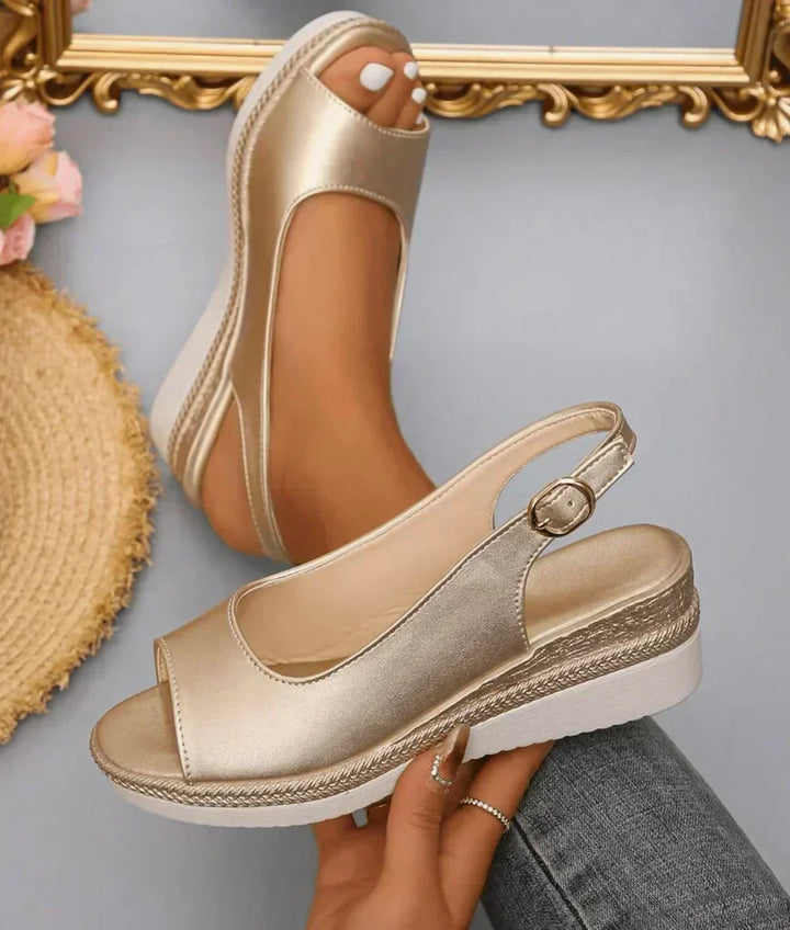 Olivia Sydney - orthopedic sandal with soft back strap