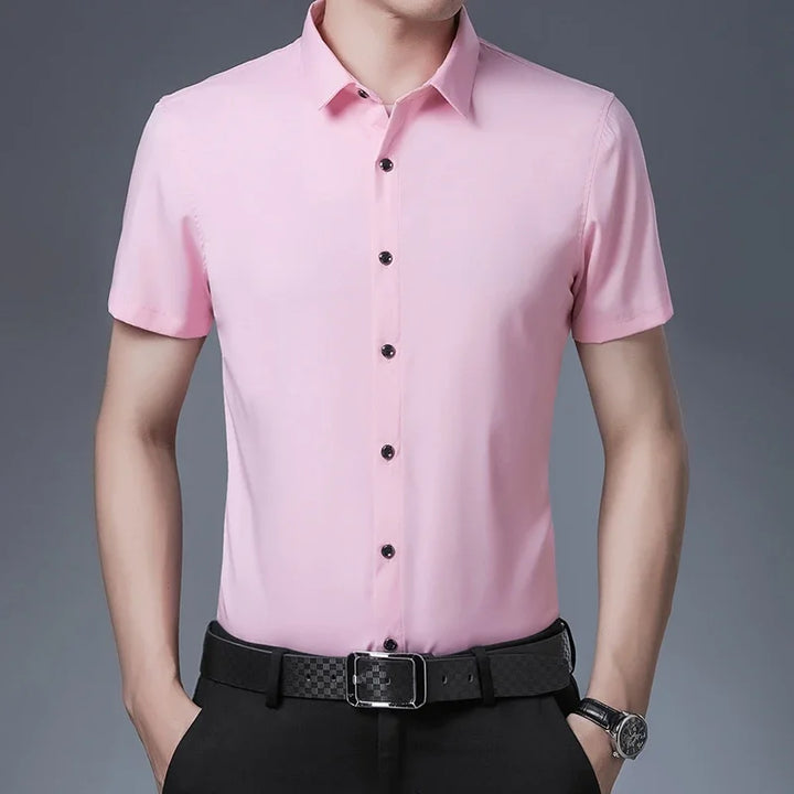 Olivia Sydney - Casual Short Sleeve Business Shirt