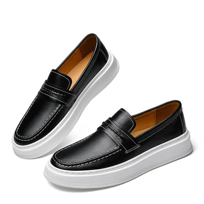 Olivia Sydney - Leather Boat Shoes