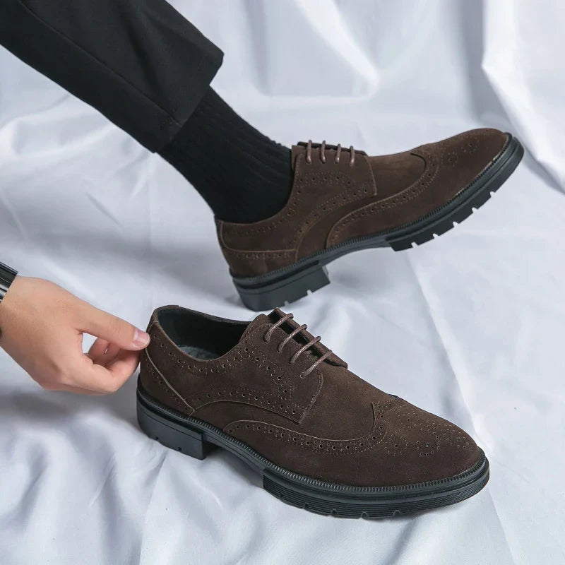 Olivia Sydney - Suede Business Shoes