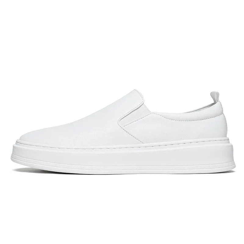Olivia Sydney - Leather Slip-On Shoes