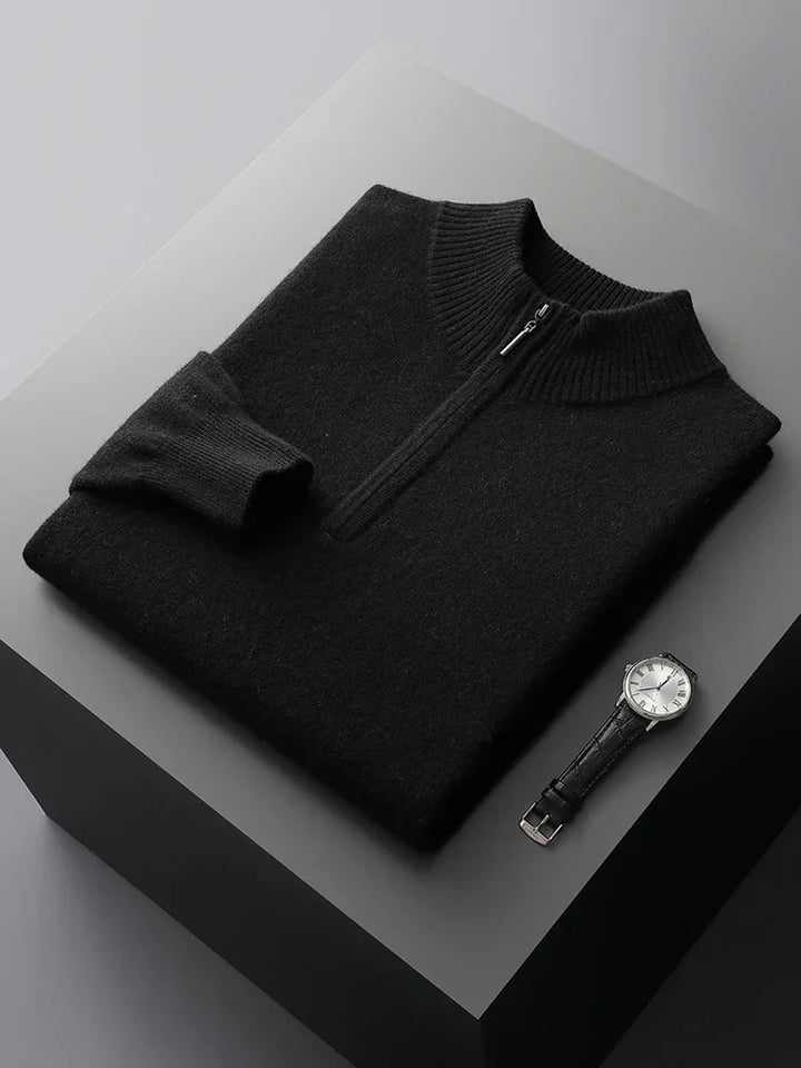 Olivia Sydney - Cashmere Zip Sweater