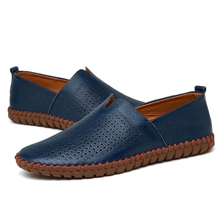 Olivia Sydney - Elegant and Breathable Leather Loafers