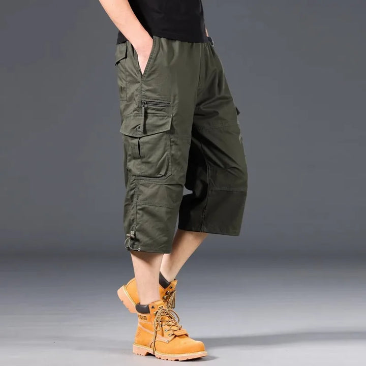 Olivia Sydney - Long Cotton Cargo Shorts