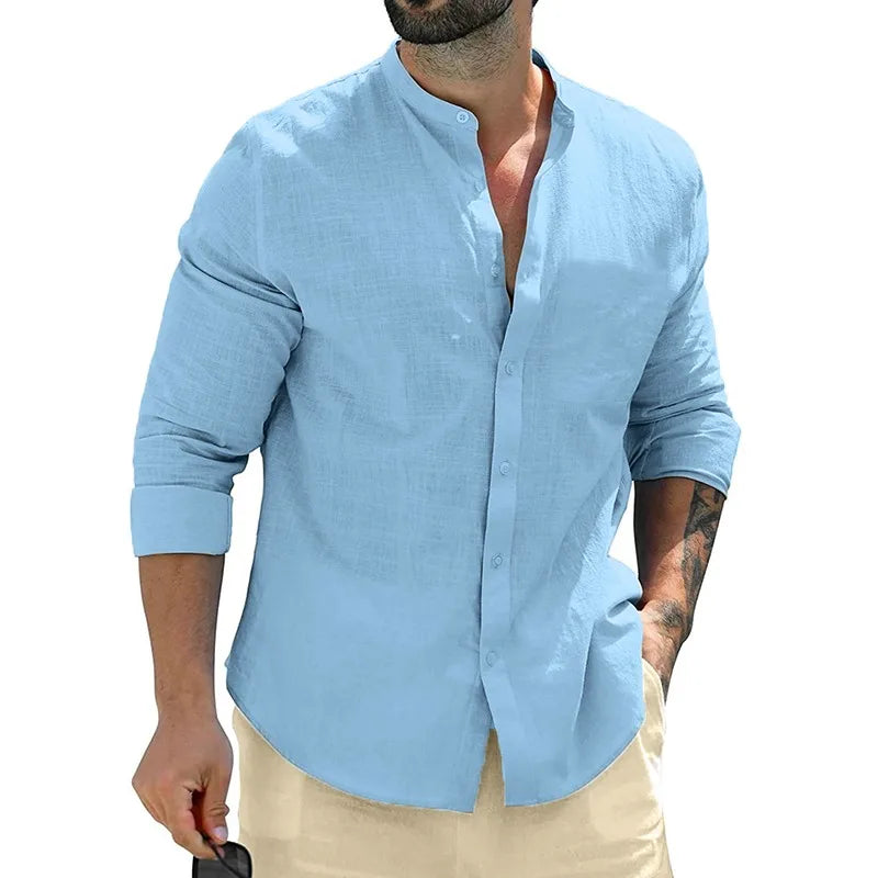 Olivia Sydney - Men's Linen Shirt