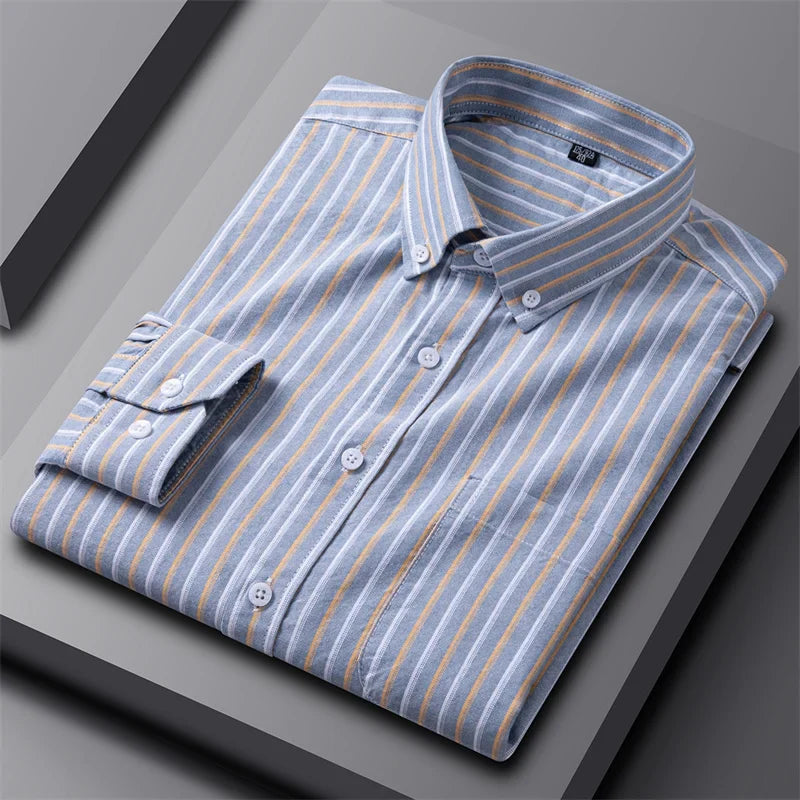 Olivia Sydney - Men's Chic Oxford Shirt