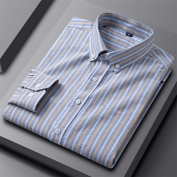 Olivia Sydney - Men's Chic Oxford Shirt